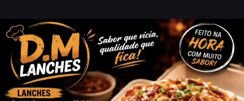 Capa de DM lanches e petiscos