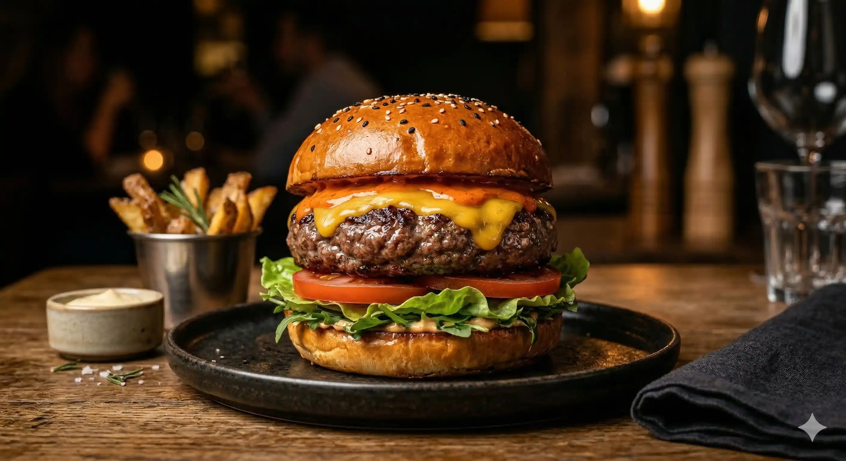 Classic Fire Burger