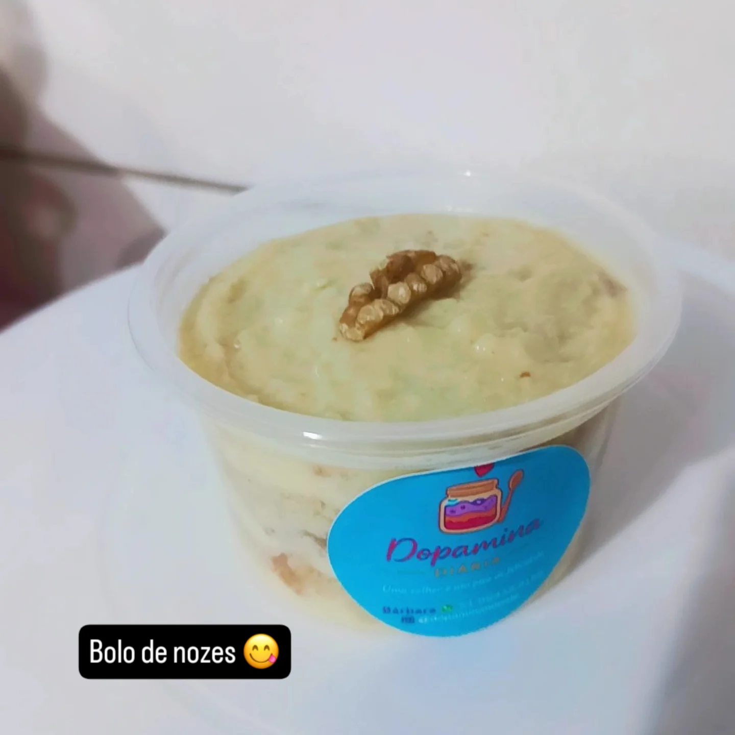 Nozes com brigadeiro de ninho