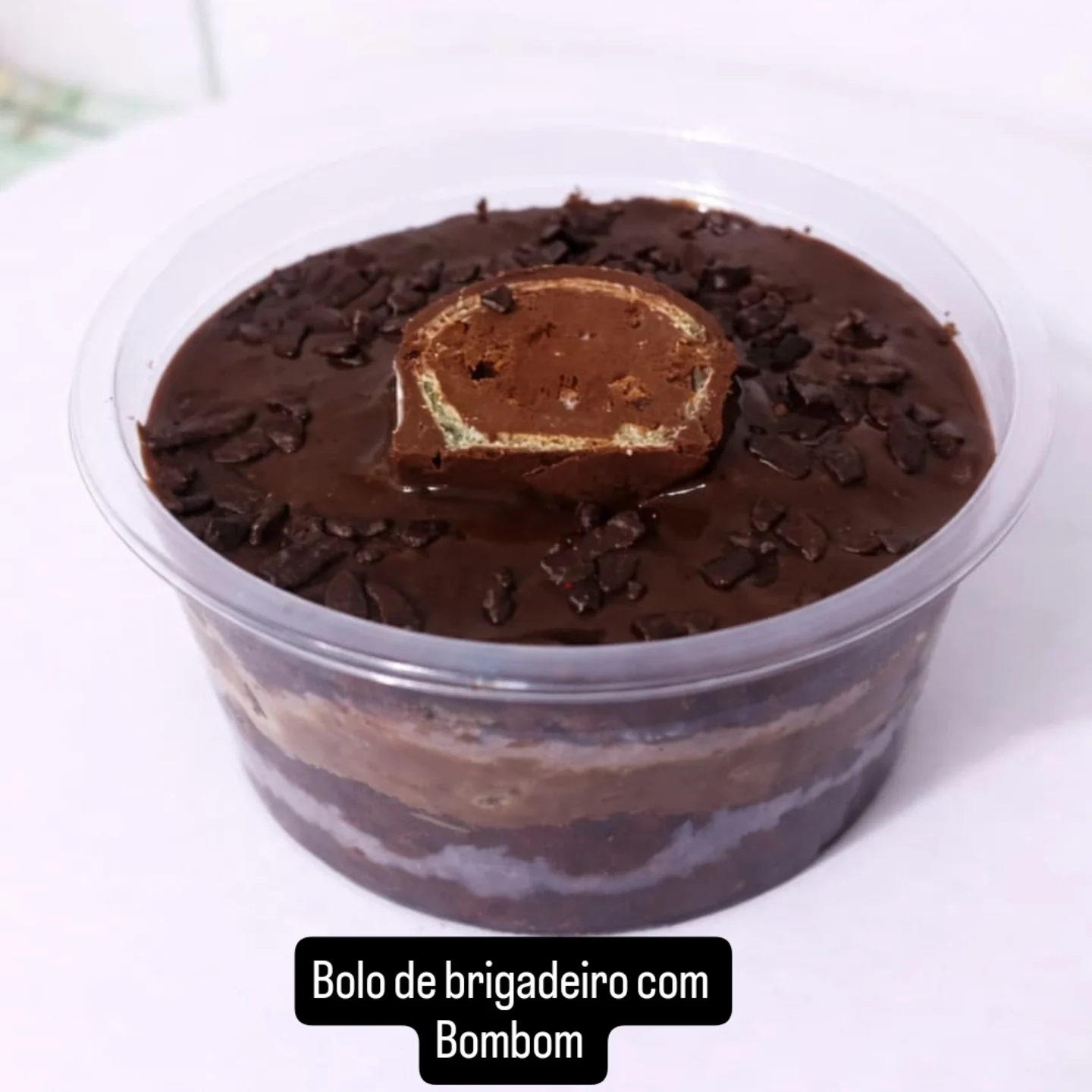 Brigadeiro com bombom 
