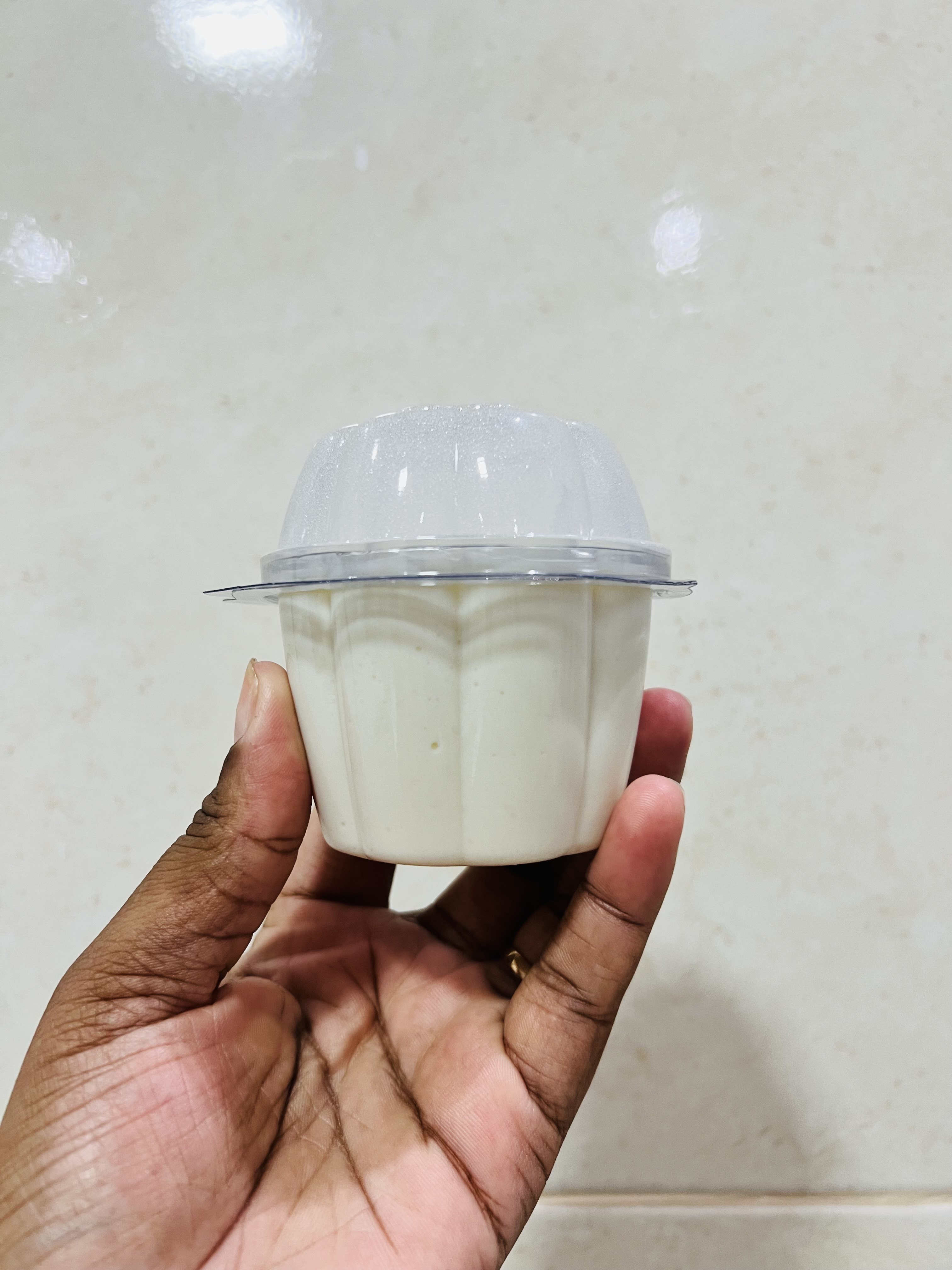 Mousse tradicional - Sabor limão